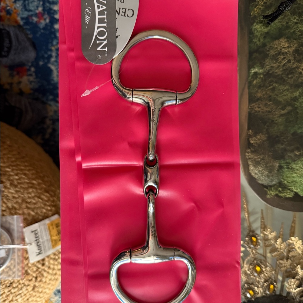 NWT Ovation Centaur Eggbutt Horse Bit 4.75”